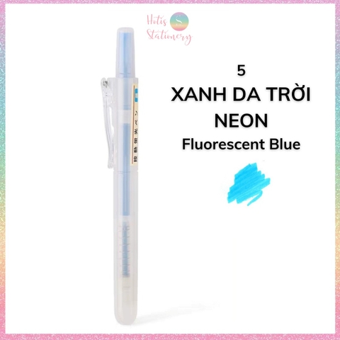 [HOTIS] 24 Màu - Bút highlight bấm DS-805s có lõi thay thế, màu đẹp, tiện lợi, tiết kiệm