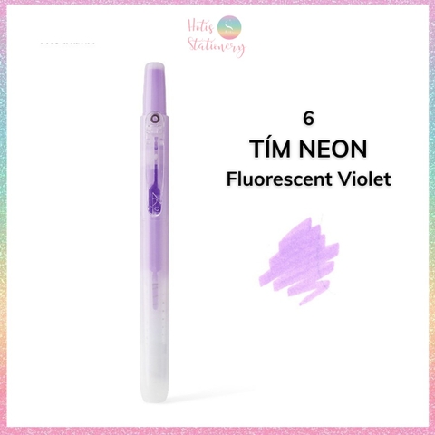 [HOTIS] 24 Màu - Bút highlight bấm DS-805s có lõi thay thế, màu đẹp, tiện lợi, tiết kiệm