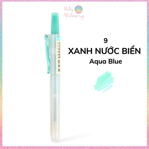 [HOTIS] 24 Màu - Bút highlight bấm DS-805s có lõi thay thế, màu đẹp, tiện lợi, tiết kiệm