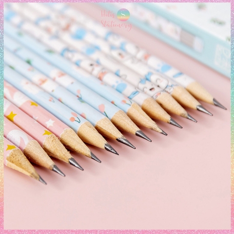 [HOTIS] Hộp 6/ 10/ 12 cây bút chì gỗ HB XIMI Pencil bút chì đen phù hợp học sinh, sinh viên