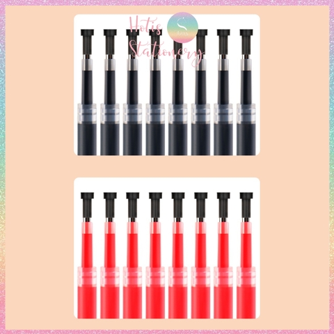 [HOTIS] Ruột bút gel nắp gài ngòi kim 0.5mm Deli A5110 dành cho học sinh sinh viên nvvp