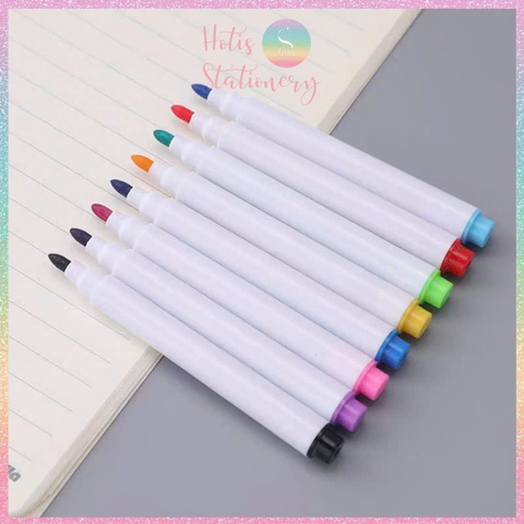 [HOTIS] 1 cây Bút lông viết bảng trắng xóa được, bút dạ viết bảng nhiều màu, tiện dụng an toàn