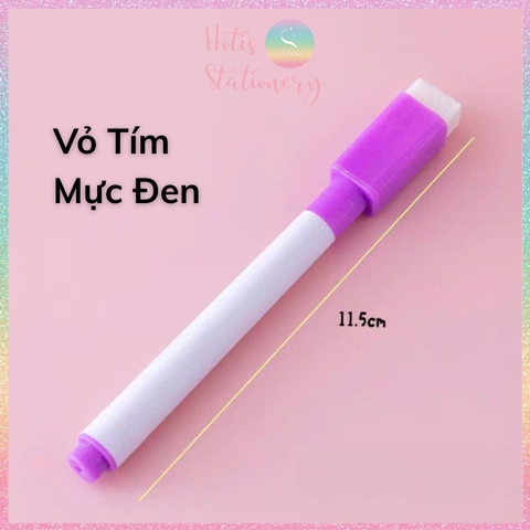 [HOTIS] 1 cây Bút lông viết bảng trắng xóa được, bút dạ viết bảng nhiều màu, tiện dụng an toàn