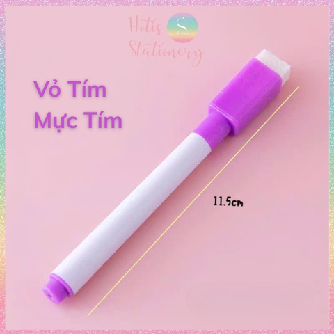 [HOTIS] 1 cây Bút lông viết bảng trắng xóa được, bút dạ viết bảng nhiều màu, tiện dụng an toàn
