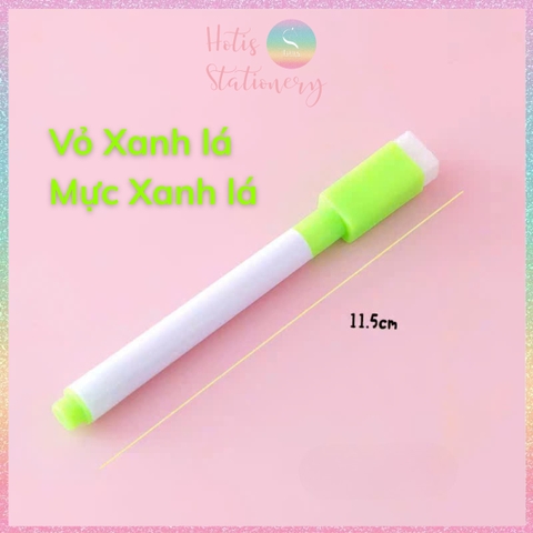 [HOTIS] 1 cây Bút lông viết bảng trắng xóa được, bút dạ viết bảng nhiều màu, tiện dụng an toàn