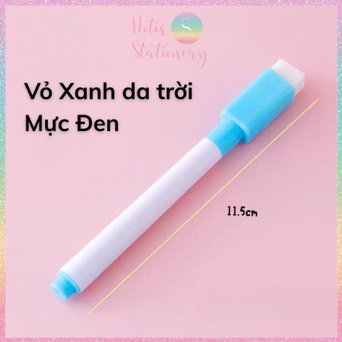 [HOTIS] 1 cây Bút lông viết bảng trắng xóa được, bút dạ viết bảng nhiều màu, tiện dụng an toàn