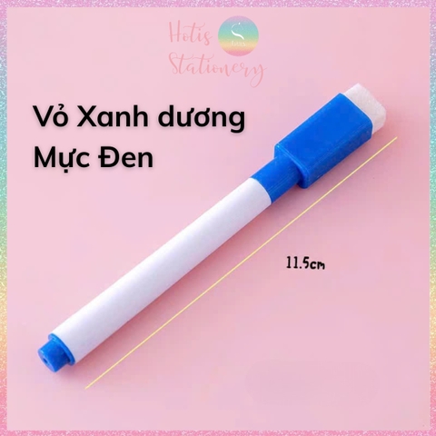 [HOTIS] 1 cây Bút lông viết bảng trắng xóa được, bút dạ viết bảng nhiều màu, tiện dụng an toàn