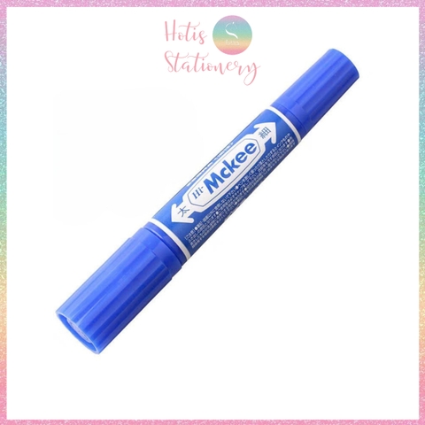 [HOTIS] Bút lông dầu 2 đàu loại lớn Zebra Mckee Nhật Bản không lem, chống nước, không xóa được