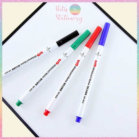 [HOTIS] Bút lông bảng Leto ngòi nhỏ 0.5mm WB-8826 - Mực gốc nước, nhanh khô, xóa được, viết bảng trắng