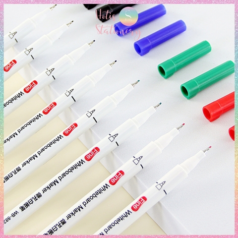 [HOTIS] Bút lông bảng Leto ngòi nhỏ 0.5mm WB-8826 - Mực gốc nước, nhanh khô, xóa được, viết bảng trắng