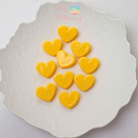 [HOTIS] Set 10 Kẹp giấy trái tim Love Clip nhiều màu siêu xinh