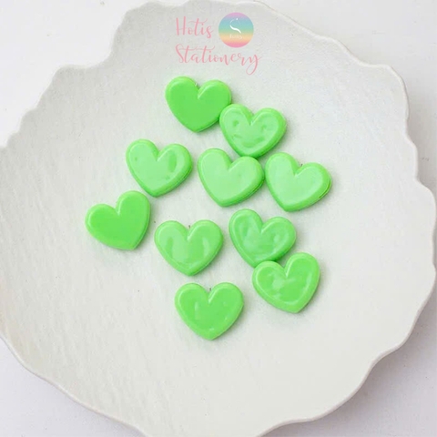 [HOTIS] Set 10 Kẹp giấy trái tim Love Clip nhiều màu siêu xinh