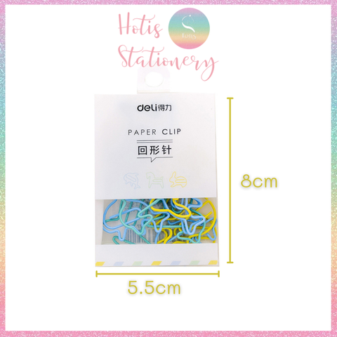 [HOTIS] Set 12 kẹp giấy paper clip hình thú dễ thương, kẹp kim loại văn phòng
