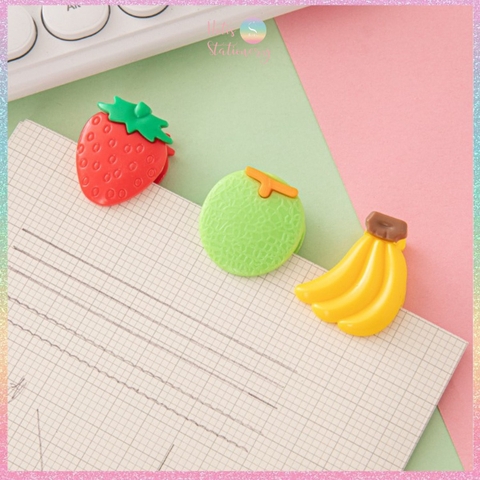 [HOTIS] Kẹp giấy rau củ quả đễ thương kẹp giấy mini kẹp tài liệu văn phòng