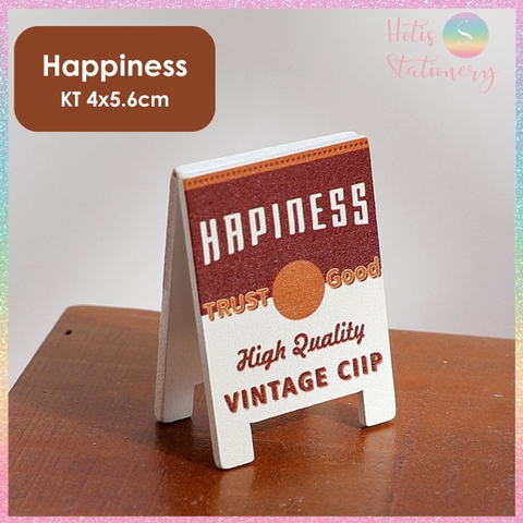 [HOTIS] Kẹp gỗ để bàn Coffee Beer kẹp ảnh đế gỗ, kẹp giấy ghi chú, trang trí decor bàn