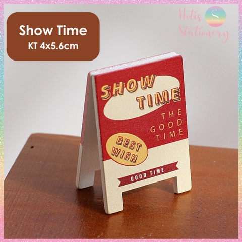 [HOTIS] Kẹp gỗ để bàn Coffee Beer kẹp ảnh đế gỗ, kẹp giấy ghi chú, trang trí decor bàn