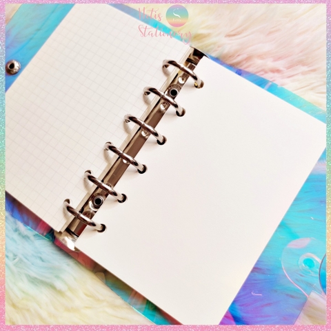 [HOTIS] Giấy refill bìa còng binder notebook A7/ A6/ A5/ B5/ A4