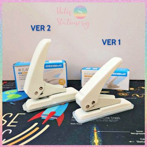 [HOTIS] VER 1 / VER 2 Bấm lỗ tròn 1 lỗ KW-triO dùng cho sổ còng binder DIY bullet journal