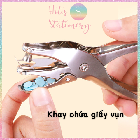 [HOTIS] Kìm bấm lỗ giấy 3mm / 6mm KW-triO làm sổ còng, planner, bullet journal, flashcard, tag