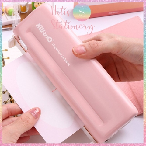 [HOTIS] Bấm lỗ giấy A7/ A6/ A5/ B5 KW-triO làm ruột sổ còng binder 6/ 9 lỗ