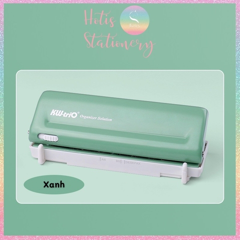 [HOTIS] Bấm lỗ giấy A7/ A6/ A5/ B5 KW-triO làm ruột sổ còng binder 6/ 9 lỗ