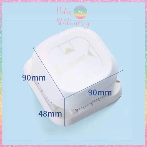 [HOTIS] Dụng cụ bấm lỗ bấm góc tag giấy 4 kiểu KW-triO làm thiệp DIY