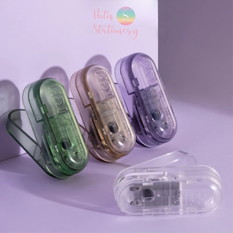 [HOTIS] Đồ bấm lỗ giấy A4 Deli NS088S - Dụng cụ đục lỗ tròn đơn văn phòng, học sinh, bấm được 8-10 tờ