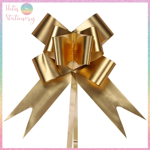 [HOTIS] Set 5 cái Nơ bóng dây rút, nơ bướm rút bông lớn, gói quà sinh nhật, tiệc cưới, giỏ quà tết, quà tặng khách hàng