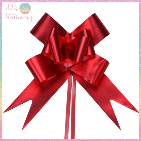 [HOTIS] Set 5 cái Nơ bóng dây rút, nơ bướm rút bông lớn, gói quà sinh nhật, tiệc cưới, giỏ quà tết, quà tặng khách hàng