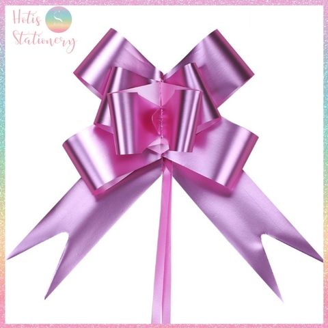 [HOTIS] Set 5 cái Nơ bóng dây rút, nơ bướm rút bông lớn, gói quà sinh nhật, tiệc cưới, giỏ quà tết, quà tặng khách hàng