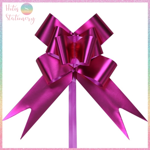 [HOTIS] Set 5 cái Nơ bóng dây rút, nơ bướm rút bông lớn, gói quà sinh nhật, tiệc cưới, giỏ quà tết, quà tặng khách hàng