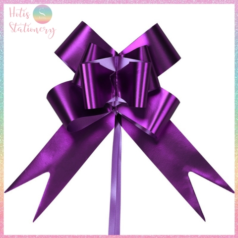 [HOTIS] Set 5 cái Nơ bóng dây rút, nơ bướm rút bông lớn, gói quà sinh nhật, tiệc cưới, giỏ quà tết, quà tặng khách hàng