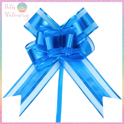 [HOTIS] Set 5 cái Nơ bướm phối ren 5cm, gói quà sinh nhật, tiệc cưới, giỏ quà tết, quà tặng khách hàng