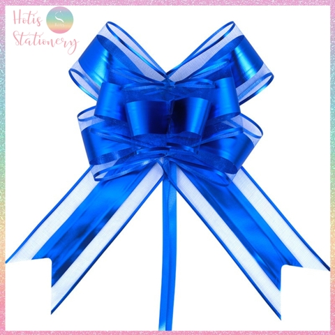 [HOTIS] Set 5 cái Nơ bướm phối ren 5cm, gói quà sinh nhật, tiệc cưới, giỏ quà tết, quà tặng khách hàng