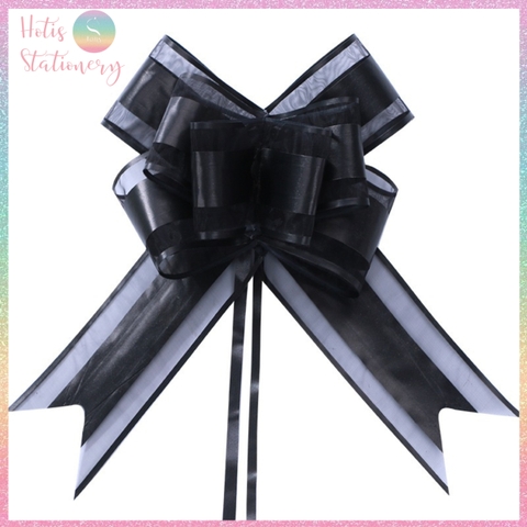 [HOTIS] Set 5 cái Nơ bướm phối ren 5cm, gói quà sinh nhật, tiệc cưới, giỏ quà tết, quà tặng khách hàng