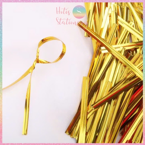 [HOTIS] Dây kẽm buộc túi bánh kẹo, dây kẽm bọc nhựa trang trí, gói quà