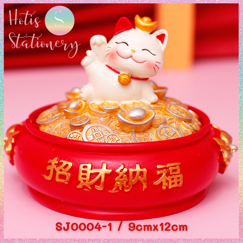 [HOTIS] 21 MẪU - Mèo May Mắn tương mèo chiêu tài trang trí bàn học, bàn làm việc, phòng khách, ô tô