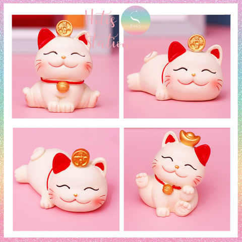 [HOTIS] 21 MẪU - Mèo May Mắn tương mèo chiêu tài trang trí bàn học, bàn làm việc, phòng khách, ô tô