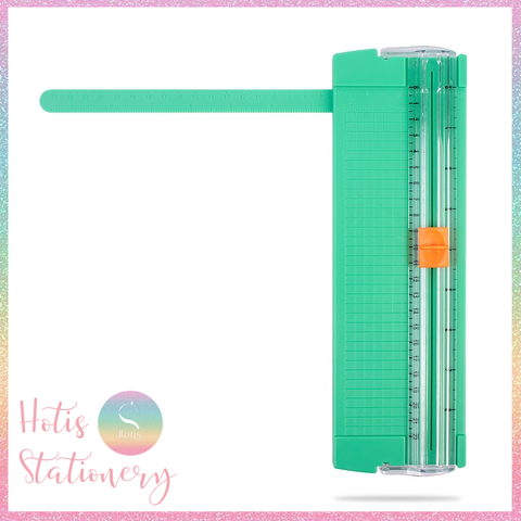 [HOTIS] 10 MÀU - Bàn Cắt Giấy Mini A5 Có Thước Gấp – Dụng Cụ Handmade, DIY Chính Xác & Tiện Lợi