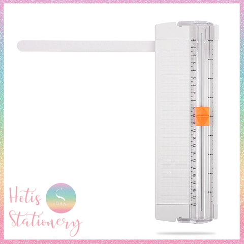 [HOTIS] 10 MÀU - Bàn Cắt Giấy Mini A5 Có Thước Gấp – Dụng Cụ Handmade, DIY Chính Xác & Tiện Lợi
