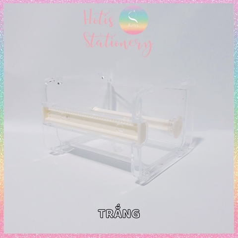 [HOTIS] Dụng cụ cắt băng keo washi trong suốt xinh xắn và tiện lợi