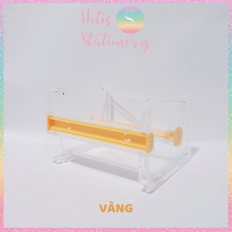 [HOTIS] Dụng cụ cắt băng keo washi trong suốt xinh xắn và tiện lợi