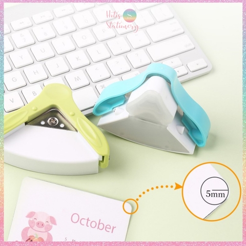 [HOTIS] Dụng cụ bấm bo góc tròn KW-triO Corner Punch - Cắt góc thủ công DIY - Làm thiệp/ danh thiếp/ tag