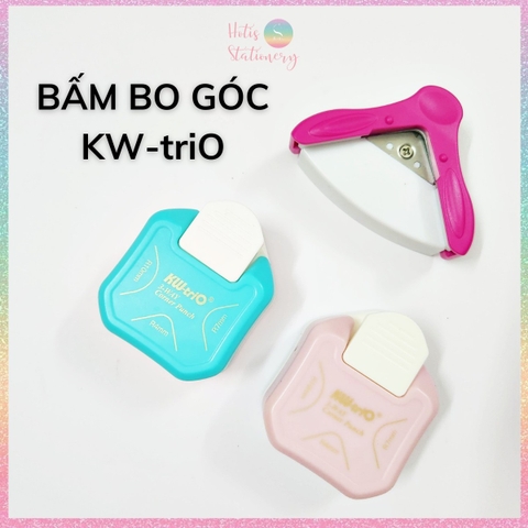 [HOTIS] Dụng cụ bấm bo góc tròn KW-triO Corner Punch - Cắt góc thủ công DIY - Làm thiệp/ danh thiếp/ tag