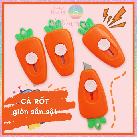 [HOTIS] Dao rọc giấy rau củ hoa quả có thể gắn móc chìa khóa - Nhiều mẫu