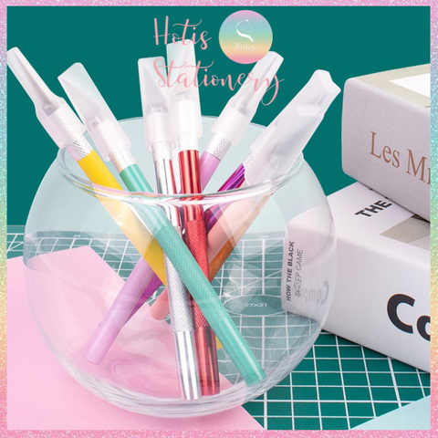 [HOTIS] Dao Khắc Kỹ Thuật Dạng Bút Hợp Kim Nhôm – Dao Trổ Giấy, Cắt Tỉa Chính Xác