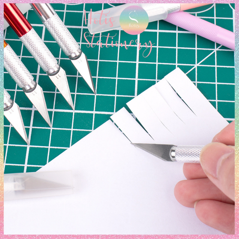 [HOTIS] Dao Khắc Kỹ Thuật Dạng Bút Hợp Kim Nhôm – Dao Trổ Giấy, Cắt Tỉa Chính Xác