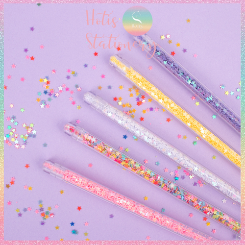 [HOTIS] 18 MÀU - Bút khắc họa tiết trên giấy/ sticker thân bút trang trí hạt màu xinh xắn