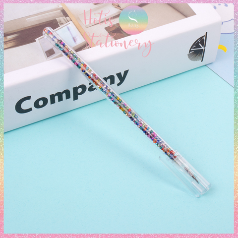 [HOTIS] 18 MÀU - Bút khắc họa tiết trên giấy/ sticker thân bút trang trí hạt màu xinh xắn