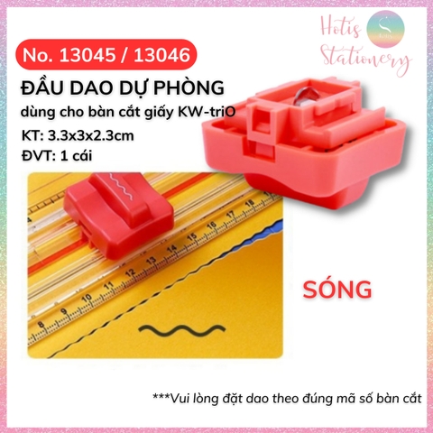 [HOTIS] Đầu dao cắt thay thế cho bàn cắt giấy KW-triO  Light Trimmer -No.13830/13831/13930/13045/13046